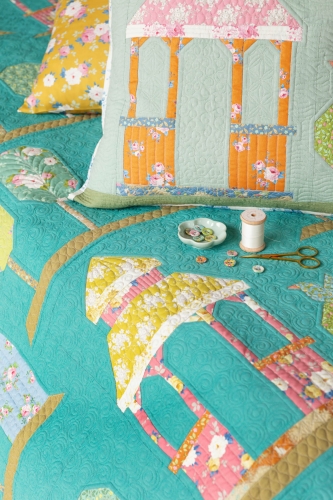 Tilda Patchwork Stoff Baumwolle - Sunday Brunch - Pernille Teal